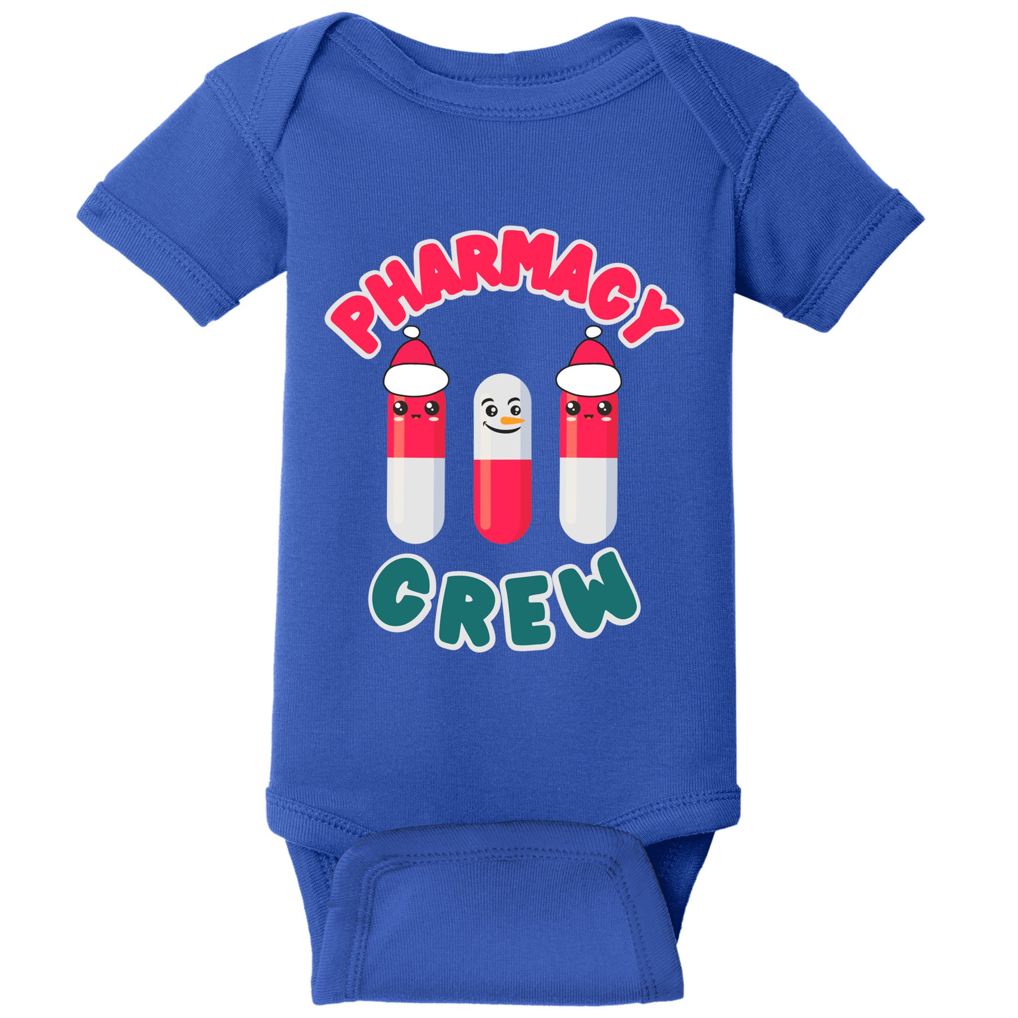Christmas Pharmacy Technician Cool Gift Pharmacist Crew Tech Gift Baby Bodysuit