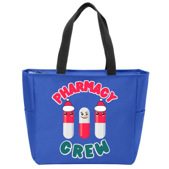 Christmas Pharmacy Technician Cool Gift Pharmacist Crew Tech Gift Zip Tote Bag