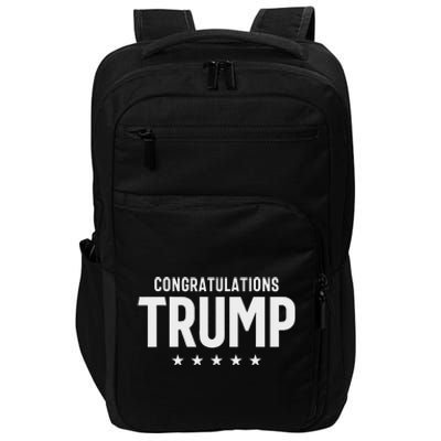 Congratulations President Trump 2024 Impact Tech Backpack