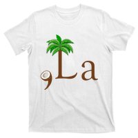 Coconut Palm Tree Comma + La Kamala Harris President 2024 T-Shirt