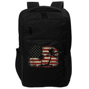 Coconut Palm Tree Comma La Kamala Harris For President 2024 Impact Tech Backpack