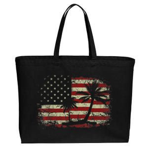 Coconut Palm Tree Comma La Kamala Harris For President 2024 Cotton Canvas Jumbo Tote