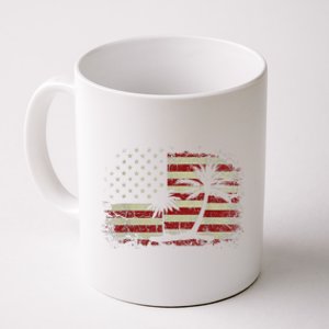 Coconut Palm Tree Comma La Kamala Harris For President 2024 Coffee Mug