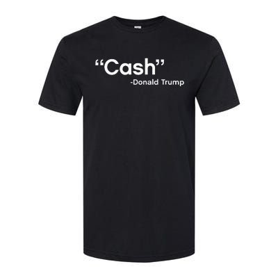 Cash Payment Trump Cash Bail Press Conference Softstyle® CVC T-Shirt