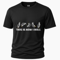 Cute Penguin This Is How I Roll Funny Penguin Cooling Performance Crew T-Shirt