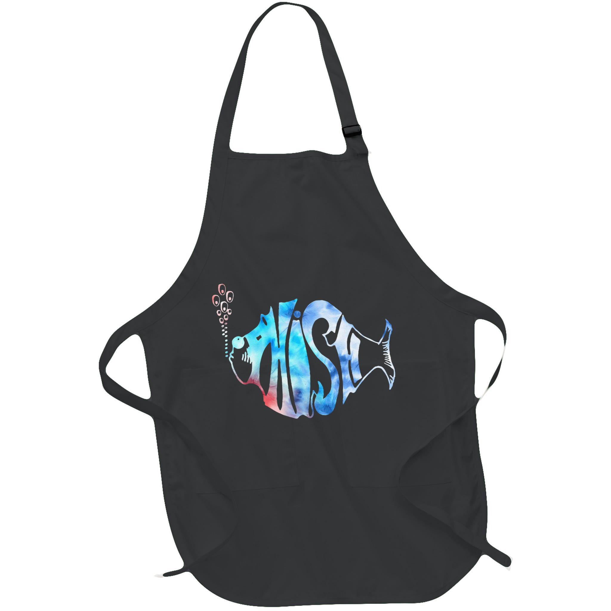Colorful Phishjam Tiedye For Fisherman Fish Graphic Gift Apron