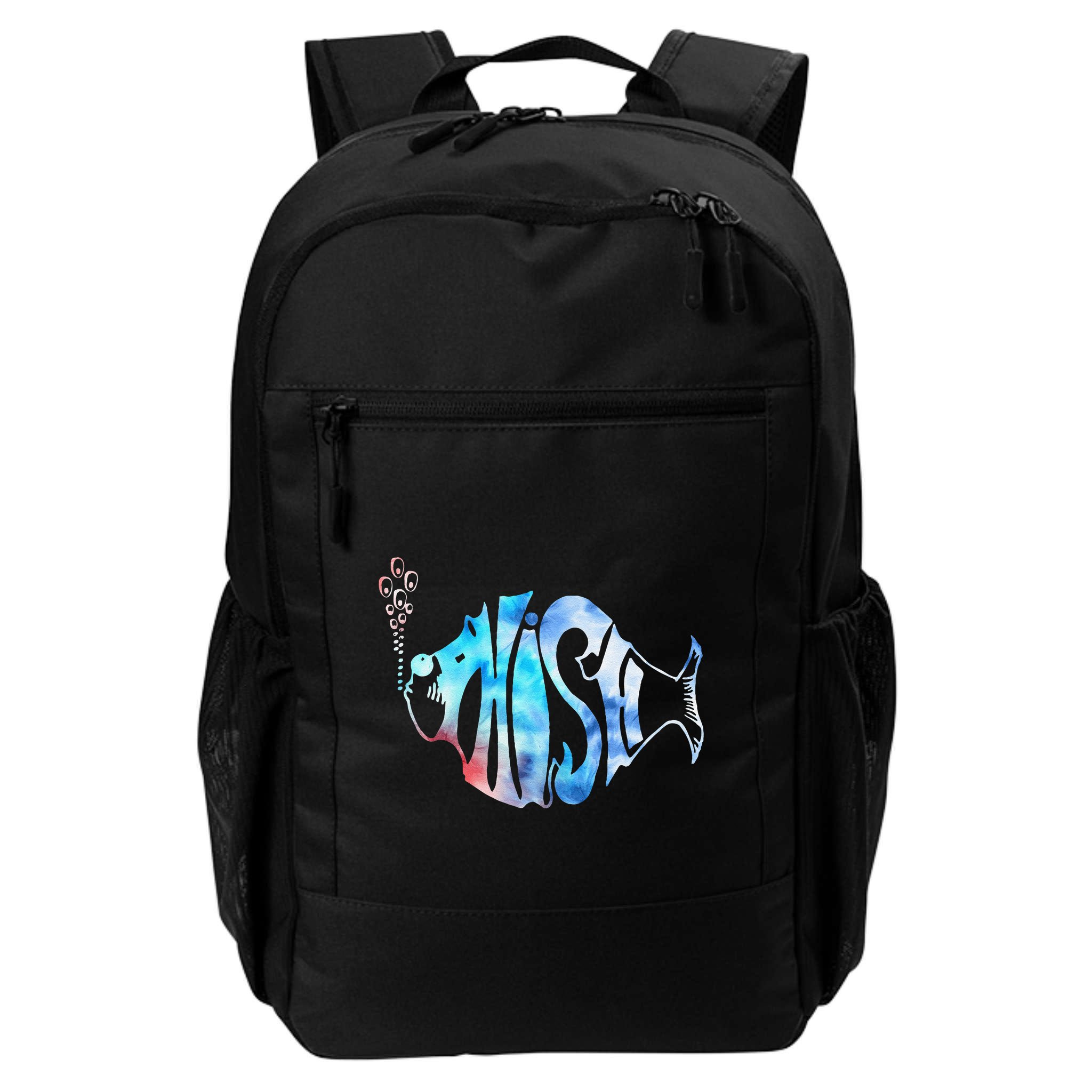 Colorful Phishjam Tiedye For Fisherman Fish Graphic Gift Backpack