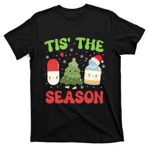 Cpht Pharmacy Technician Christmas Xmas Tis The Season T-Shirt