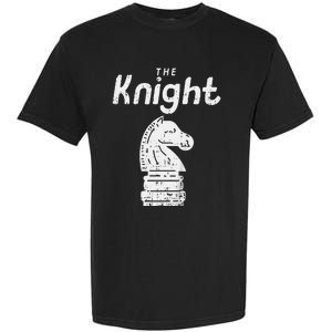 Chess Piece The Knight Halloween Matching Costume Garment-Dyed Heavyweight T-Shirt