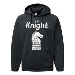 Chess Piece The Knight Halloween Matching Costume Performance Fleece Hoodie