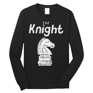 Chess Piece The Knight Halloween Matching Costume Long Sleeve Shirt