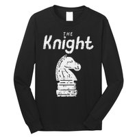 Chess Piece The Knight Halloween Matching Costume Long Sleeve Shirt