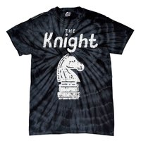 Chess Piece The Knight Halloween Matching Costume Tie-Dye T-Shirt