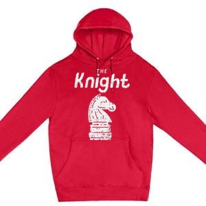 Chess Piece The Knight Halloween Matching Costume Premium Pullover Hoodie