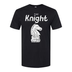 Chess Piece The Knight Halloween Matching Costume Softstyle CVC T-Shirt