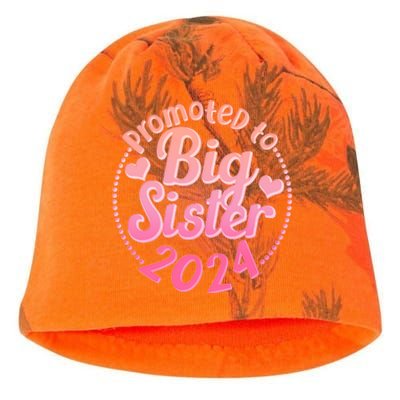 Cute Promoted To Big Sister 2024 Kati - Camo Knit Beanie