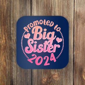 Cute Promoted To Big Sister 2024 Coaster