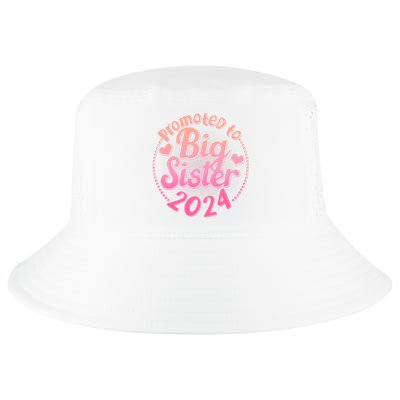 Cute Promoted To Big Sister 2024 Cool Comfort Performance Bucket Hat