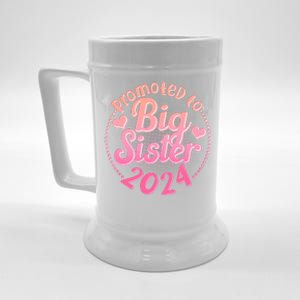 Cute Promoted To Big Sister 2024 Beer Stein