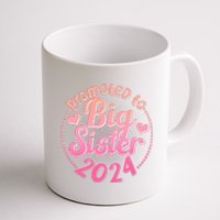 Cute Promoted To Big Sister 2024 Coffee Mug