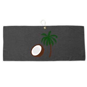 Coconut Palm Tree Madam President Kamala 2024 Election Vote Great Gift Large Microfiber Waffle Golf Towel