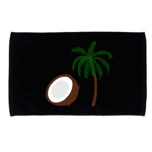 Coconut Palm Tree Madam President Kamala 2024 Election Vote Great Gift Microfiber Hand Towel