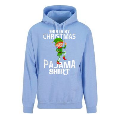 Christmas Party This Is My Christmas Pajama Funny Gift Unisex Surf Hoodie