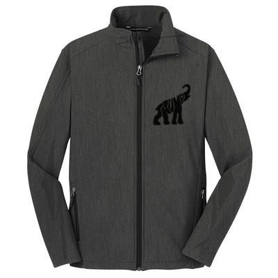 Cute Pro Trump Elephant Gift Core Soft Shell Jacket