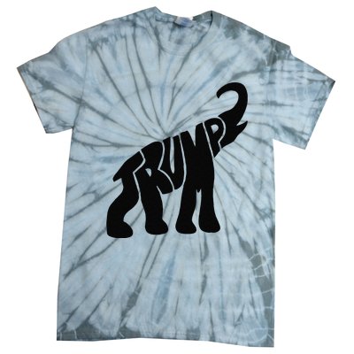 Cute Pro Trump Elephant Gift Tie-Dye T-Shirt