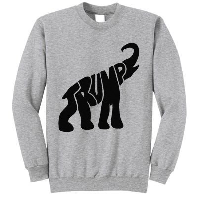 Cute Pro Trump Elephant Gift Tall Sweatshirt