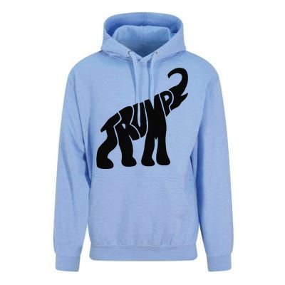 Cute Pro Trump Elephant Gift Unisex Surf Hoodie