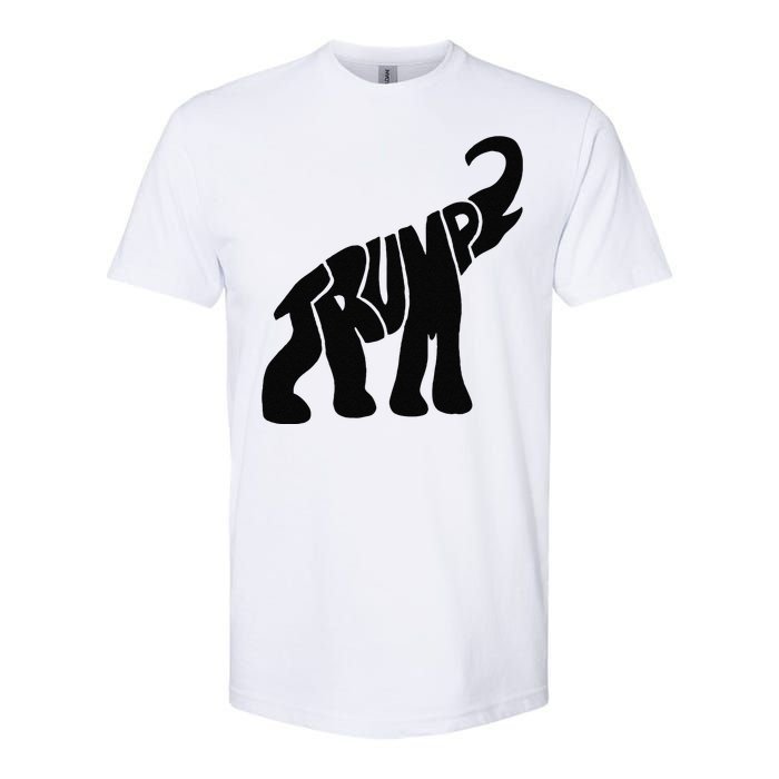 Cute Pro Trump Elephant Gift Softstyle CVC T-Shirt