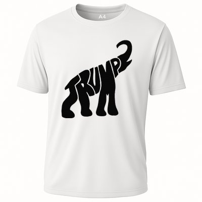 Cute Pro Trump Elephant Gift Cooling Performance Crew T-Shirt