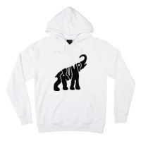 Cute Pro Trump Elephant Gift Hoodie