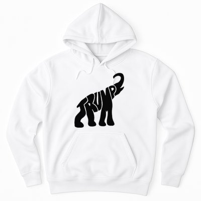 Cute Pro Trump Elephant Gift Hoodie