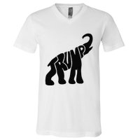 Cute Pro Trump Elephant Gift V-Neck T-Shirt