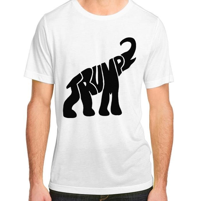 Cute Pro Trump Elephant Gift Adult ChromaSoft Performance T-Shirt