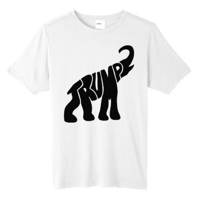 Cute Pro Trump Elephant Gift Tall Fusion ChromaSoft Performance T-Shirt