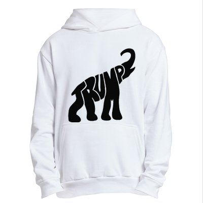 Cute Pro Trump Elephant Gift Urban Pullover Hoodie