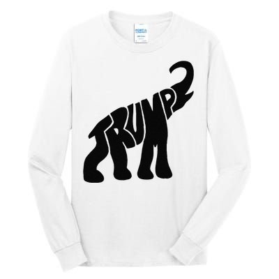 Cute Pro Trump Elephant Gift Tall Long Sleeve T-Shirt