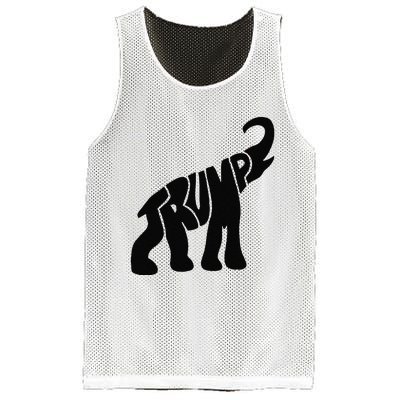 Cute Pro Trump Elephant Gift Mesh Reversible Basketball Jersey Tank