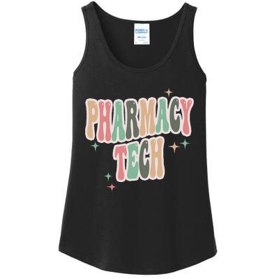 CPHT Pharmacy Tech Uniform Technician Pharmacist Ladies Essential Tank