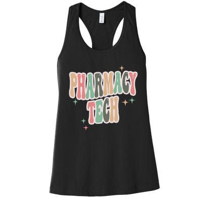 CPHT Pharmacy Tech Uniform Technician Pharmacist Women's Racerback Tank