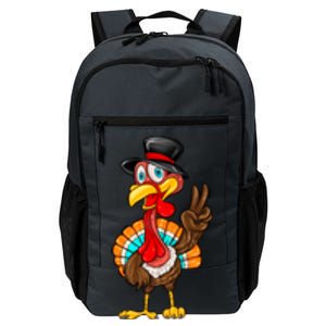 Cute Peaceful Turkey Thanksgiving Day Daily Commute Backpack