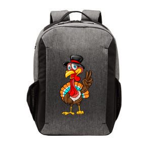 Cute Peaceful Turkey Thanksgiving Day Vector Backpack