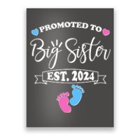 Cute Promoted To Big Sister Est 2024 Poster