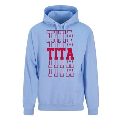 Cute Personalized Tita Birthday Matching Family Unisex Surf Hoodie