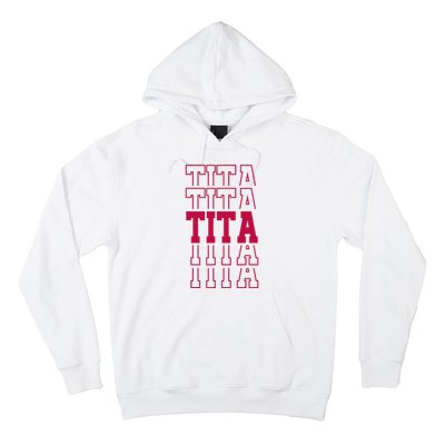 Cute Personalized Tita Birthday Matching Family Hoodie