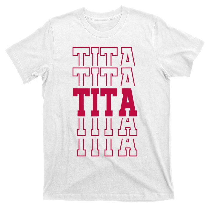 Cute Personalized Tita Birthday Matching Family T-Shirt