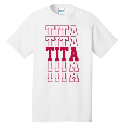 Cute Personalized Tita Birthday Matching Family Tall T-Shirt